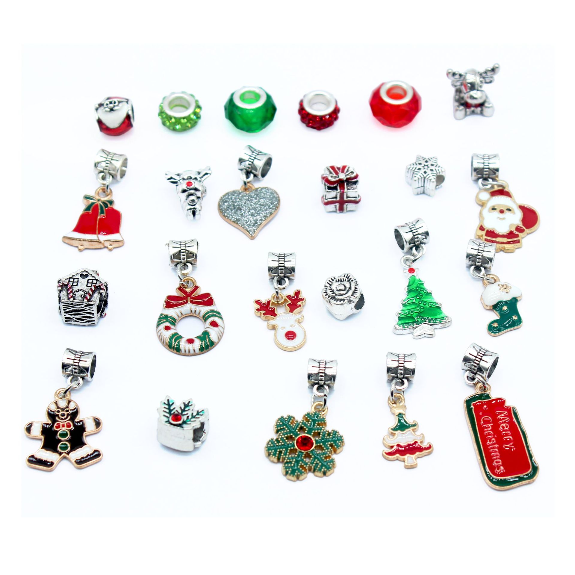 Picture of Amazon Best Selling DIY Creative Children's Bracelet Jewelry 24 Grid Christmas Blind Box Holiday Gift Set
