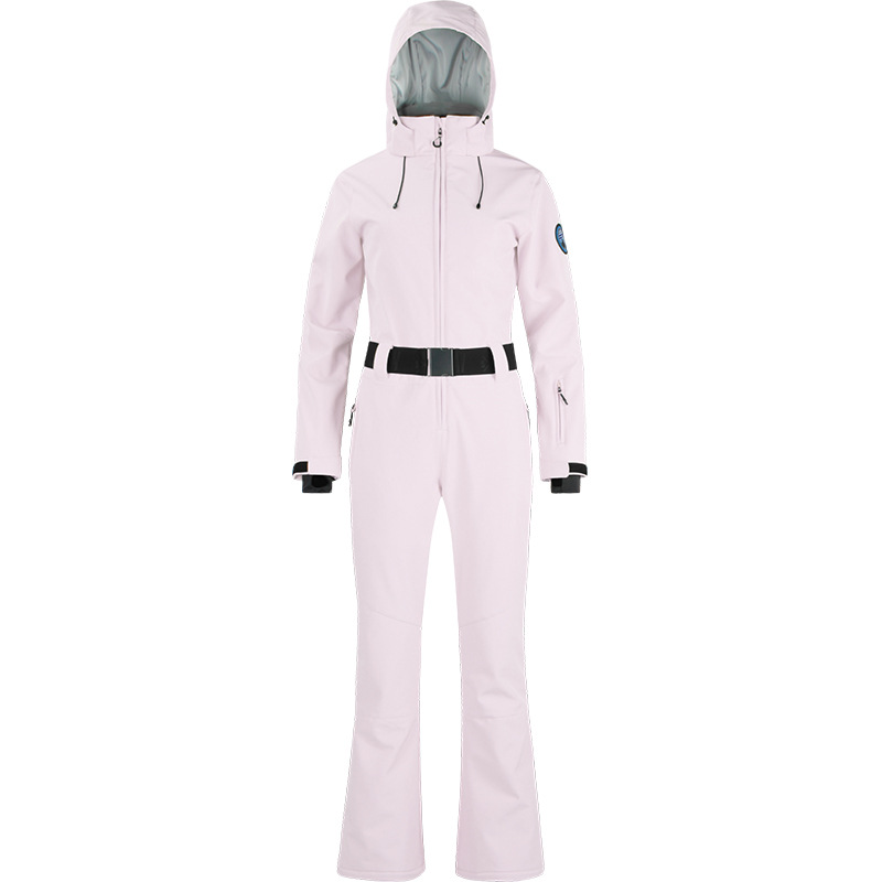 Picture of Cross-Border New Ski Suit for Women, Slim Fit, Windproof, Waterproof, Breathable and Warm, Outdoor Double-Board One-Piece Snow Suit