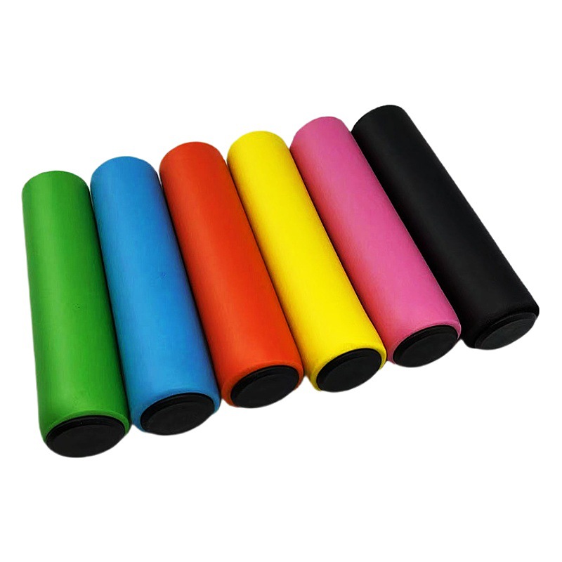 Silicone handle cover bicycle new silicone material mountain bike non-slip sponge handle cover riding equipment accessories