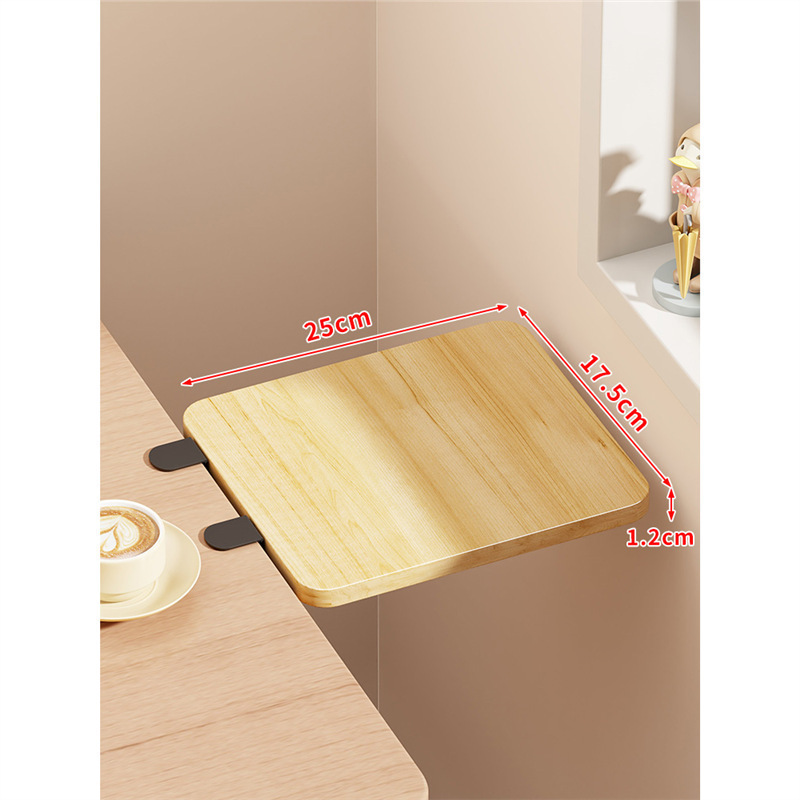 Picture of Desktop extension board, punching-free gap extension, expansion, computer desk hand rest, folding, lengthening, and widening panel