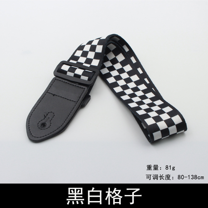 Picture of Guitar Strap Guitar Strap Widened Electric Guitar Strap Polyester Folk Guitar Shoulder Strap Bass Guitar Strap