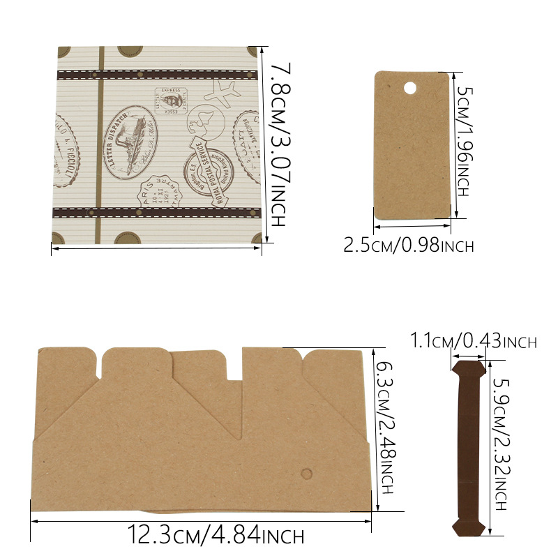 Picture of Cross-Border New Sugar Box Creative Mini Suitcase Candy Box Mini Suitcase Wedding Candy Box Carton Spot Wholesale