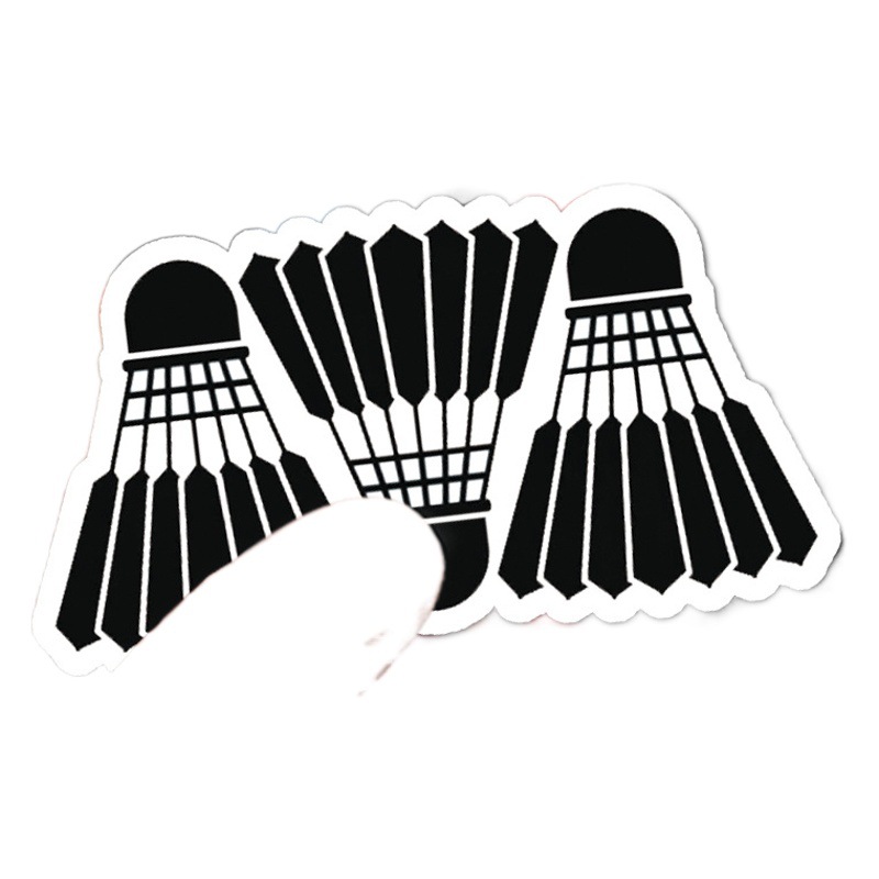 50 Badminton Graffiti Stickers Personality Cross-border Sports DIY Skateboard Water Cup Luggage Stickers Waterproof