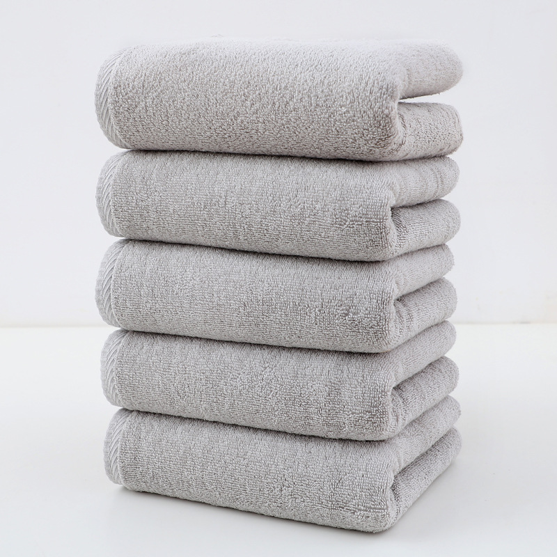 Picture of Cotton towel 5 pack Amazon cross-border European and American Foreign trade wholesale absorbent quick-drying cotton face towel face towel