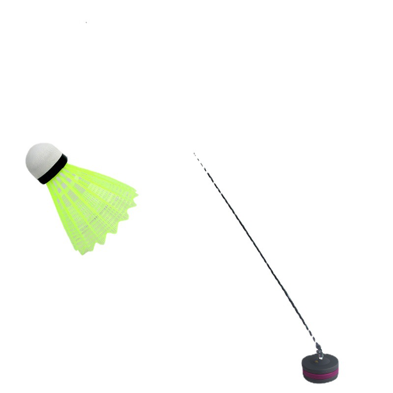 Picture of Factory Direct Sales Wholesale Badminton Trainer Single Person Singles Artifact Practice Rebound Force Auxiliary Equipment Practice