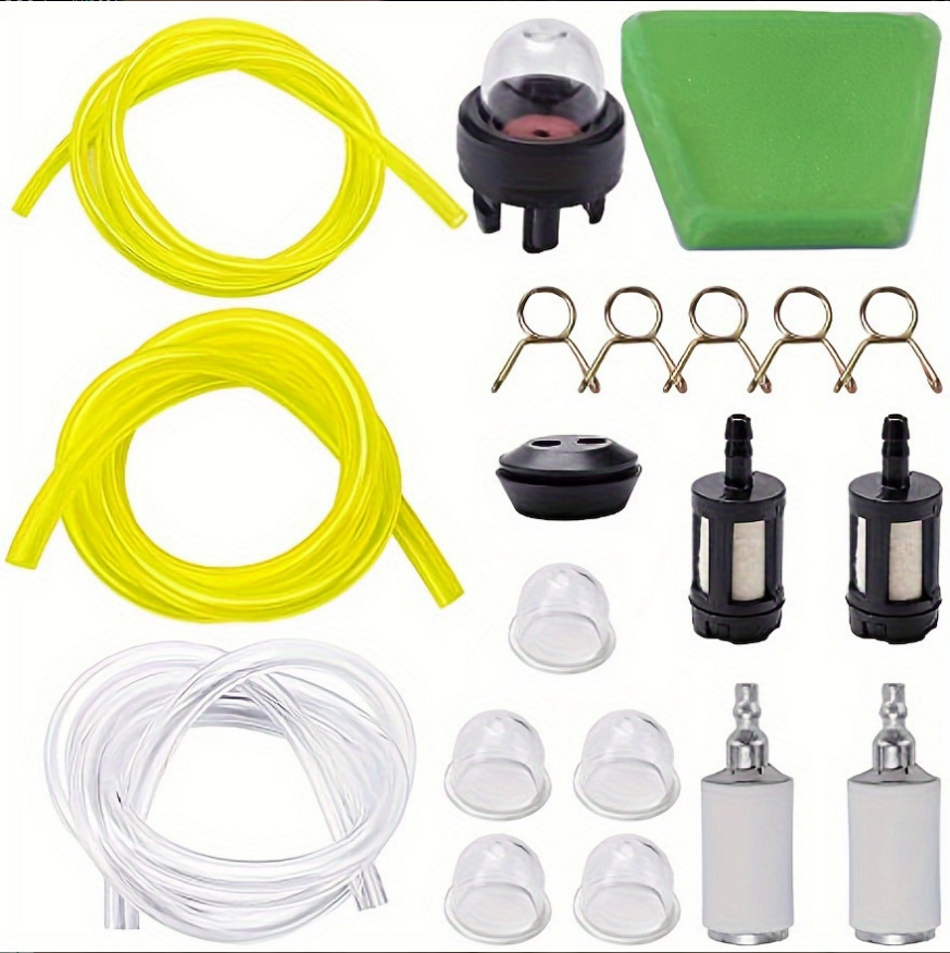 Picture of Lawn mower carburetor oil cup oil bubble assembly logging saw lawn mower Stilhus Warner oil bubble universal