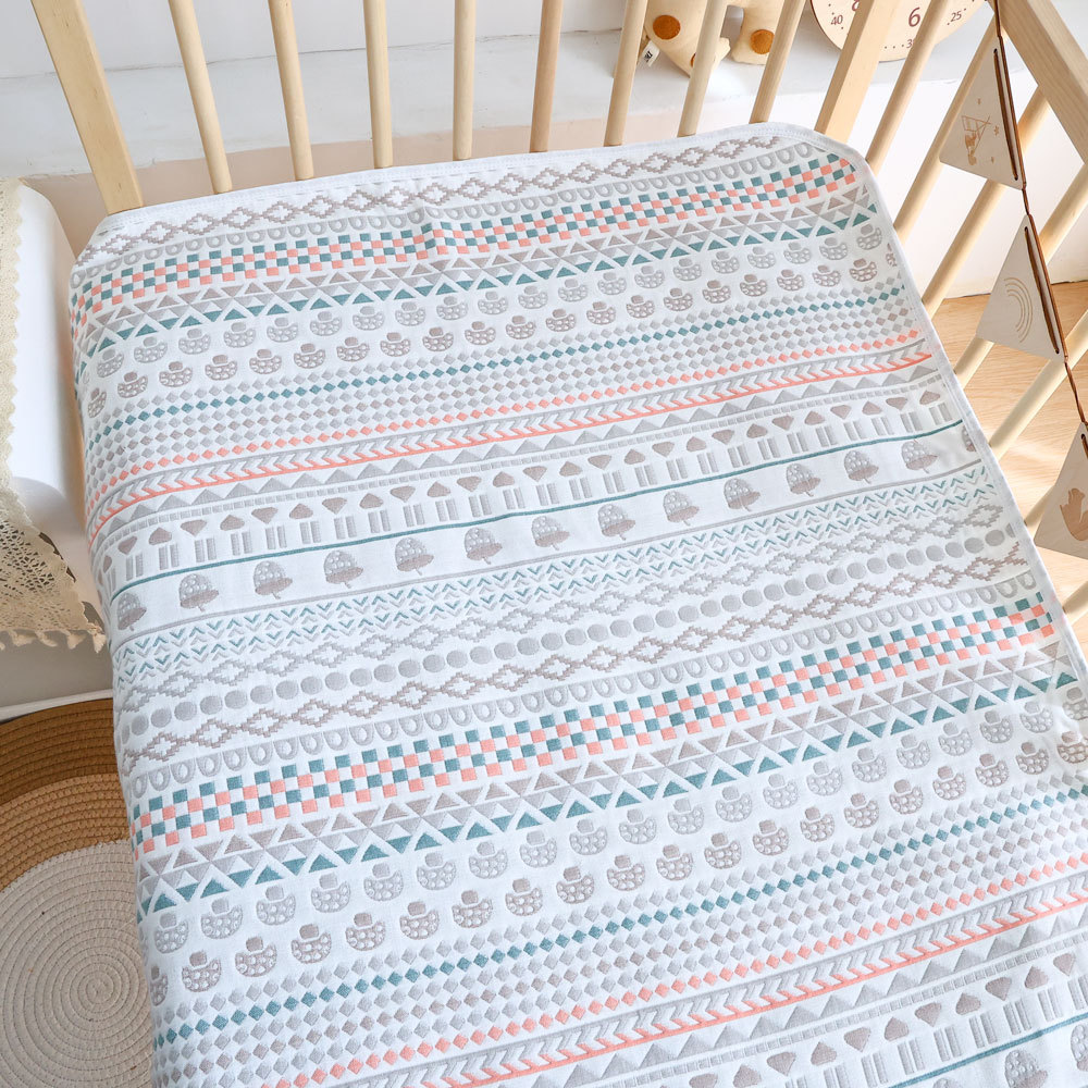 Picture of Newborn mat factory wholesale summer cartoon printing and dyeing baby mat breathable cool crib ice mat