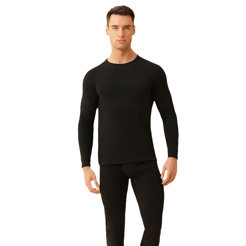 Picture of 2025 New Thermal Underwear Set Autumn and Winter Men's and Women's Autumn Clothes and Long Pants Wool Silk Inner Wear Wholesale