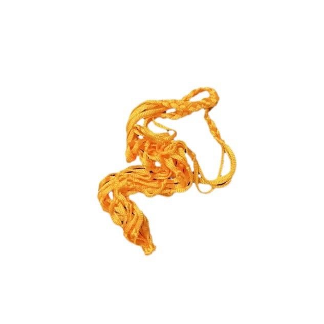 Picture of Extra Large Green Hanging Feeding Net for Parrots, Roosters, and Hens, Woven Foraging Toy, Small Net Bag