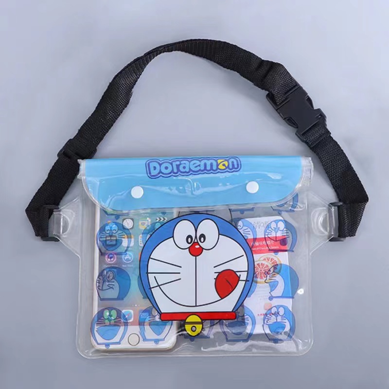 Picture of Cartoon Waterproof Bag Crossover Mobile Phone Bag Swimming Drifting PVC Storage Waterproof Bag Colorful Transparent Women's Waterproof Bag