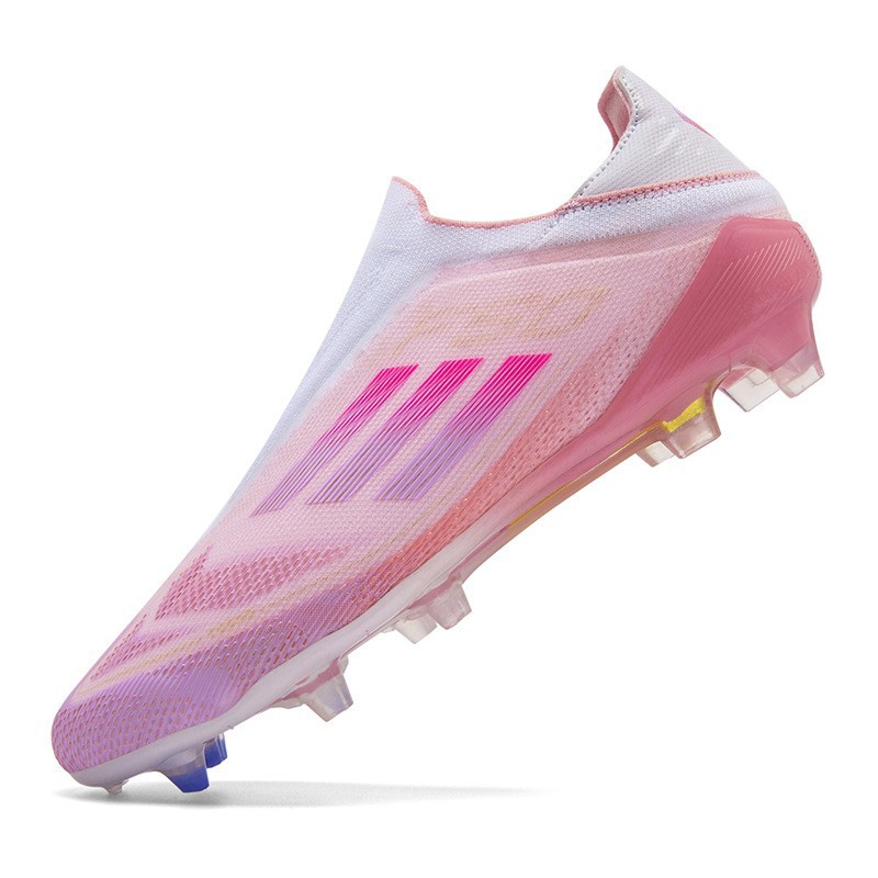 Cross-border Wholesale Low-side F50 Seamless Football Shoes Male and Female Teenagers Spike Students Artificial Grass Children Crushed Nails