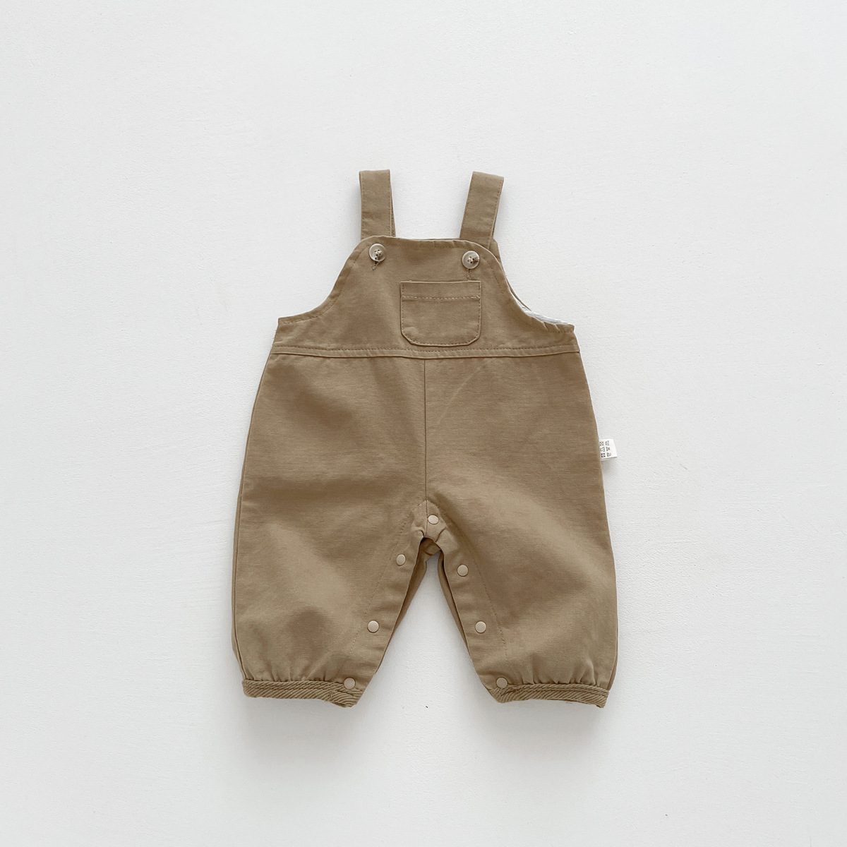 Picture of Korean style ins children's clothing spring and summer trendy matching boys and girls Baby Children's solid color Korean casual Children's overalls