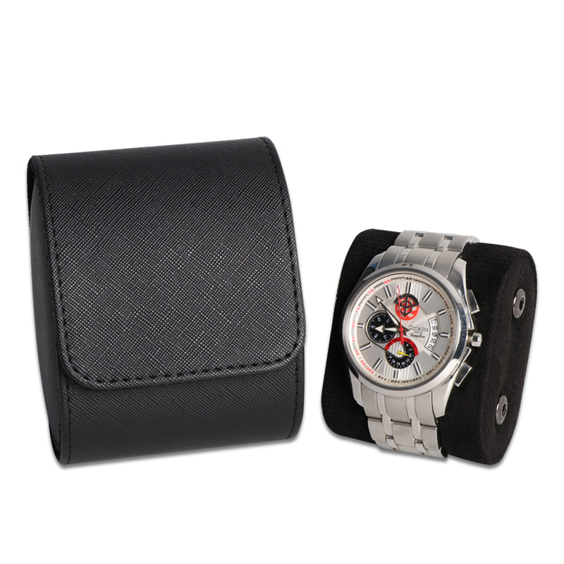 Picture of Watch Packaging Box to Store Sewing One/Two/Three-Pack Pu Leather Watch Leather Case with Custom Leather Bag