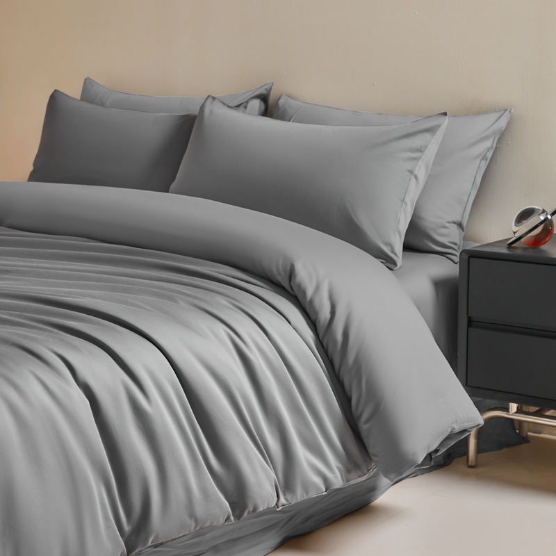 Picture of 120 cotton four-piece set 100 cotton quilt cover sheets high sense Xinjiang long staple cotton bedding
