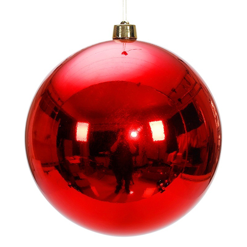 Dragon Tiger Christmas Ball Christmas tree decorations large bright ball electroplating colored ball hanging ball shopping mall bar ceiling decoration