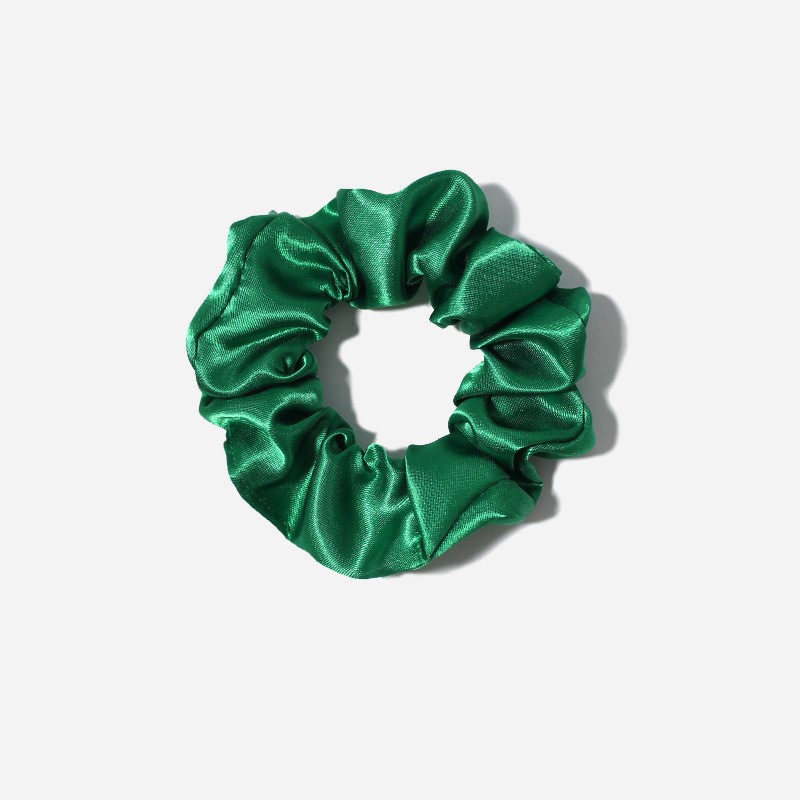 Picture of European and American Cross-Border Solid Color Large Intestine Hair Ring Foreign Trade Style Satin Head Flower Korean Style Headband Hair Accessories Head Rubber Band Wholesale