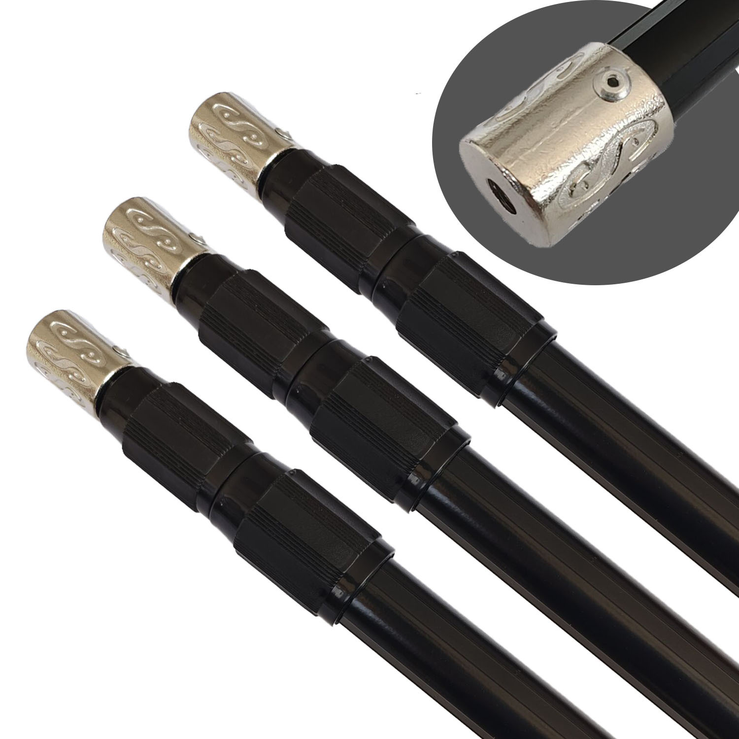 Aluminum Alloy Fishing Net Telescopic Pole Positioning Fishing Net Outdoor Supplies Fishing Gear Wholesale
