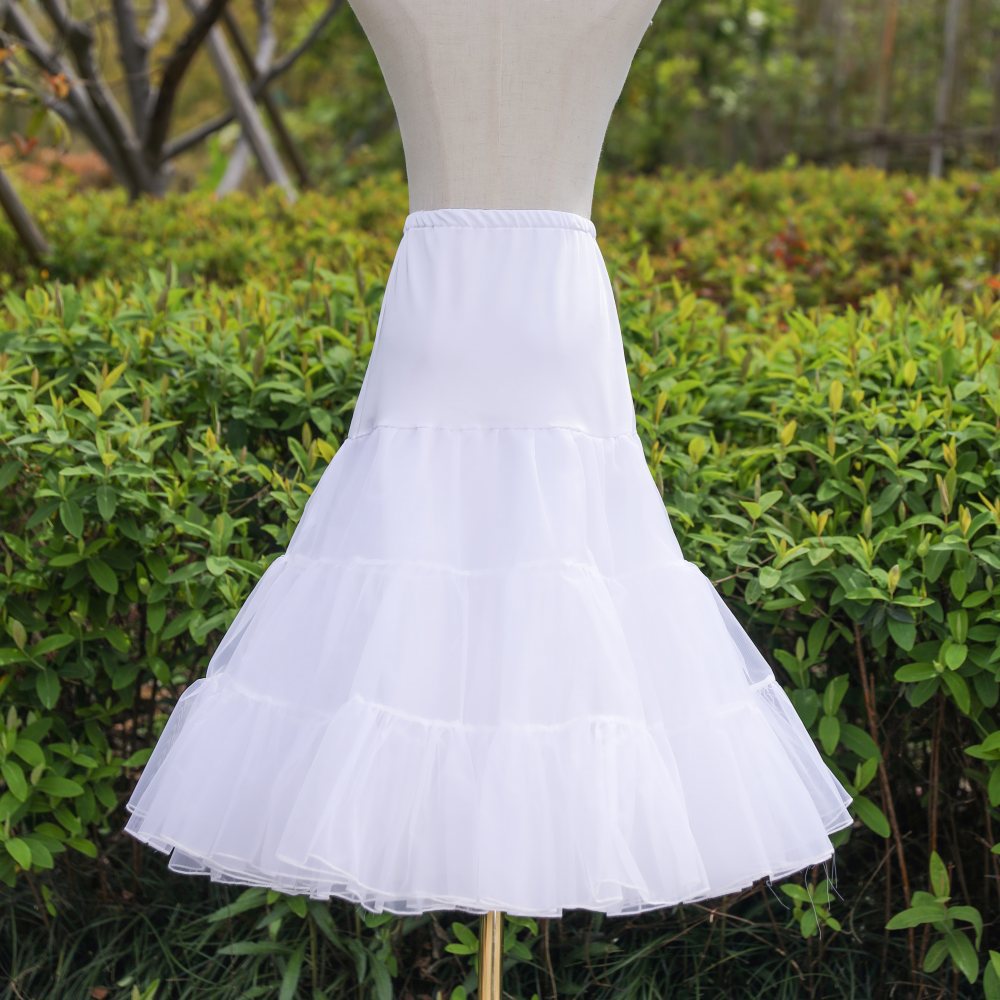 Picture of Boneless lolita ball pettiskirt support wedding dress petticoat lolita skirt lining crystal yarn ballet skirt
