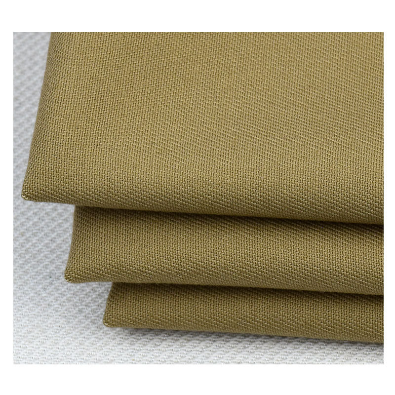 Polyester cotton stretch twill fabric CVC polyester cotton fabric overalls uniform student uniforms sportswear fabric