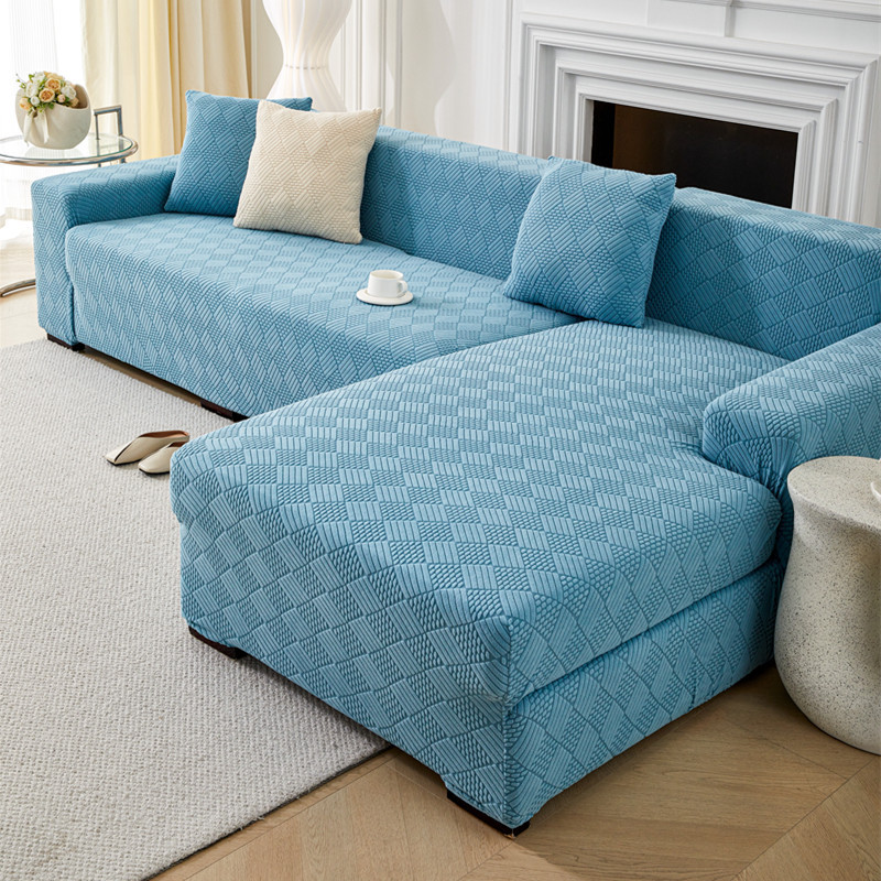 Elastic Sofa Cover All-inclusive Universal Cover Four Seasons Universal Non-slip Living Room Imperial Concubine Sofa Cover Anti-cat Scratch Protective Cover