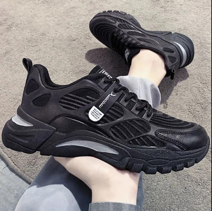 Picture of New Spring Men's Shoes, Low-Top Men's Shoes, Sports Shoes, Trendy and Versatile, Height-Increasing Dad Shoes, Men's Korean Style Versatile Shoes