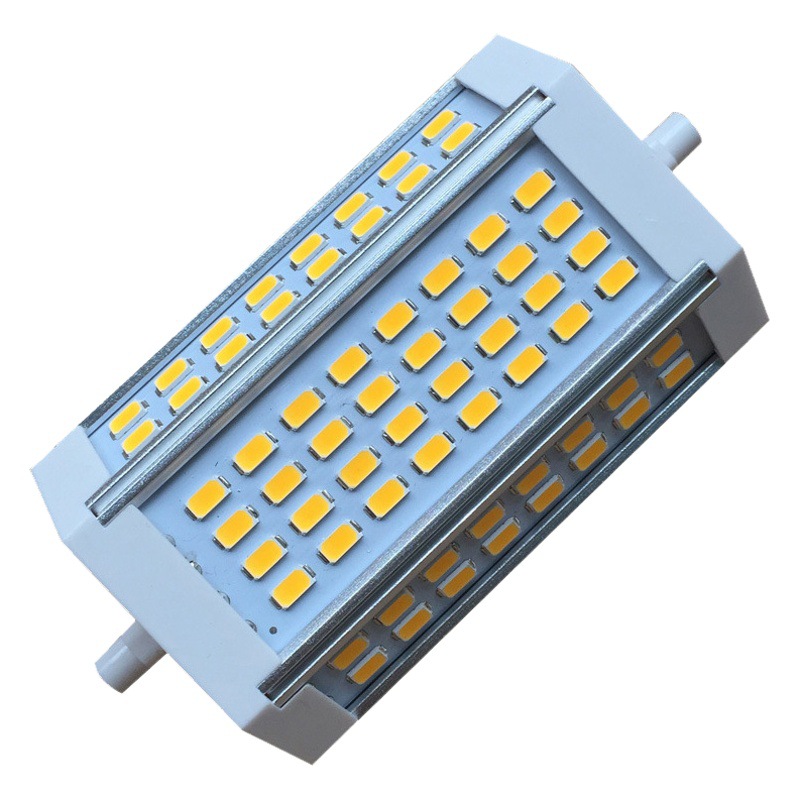 Led R7S Manufacturer 118mm Long 110V/220V Dimming Power Supply Irrigation Heat Dissipation Thick Aluminum Led R7S 30W
