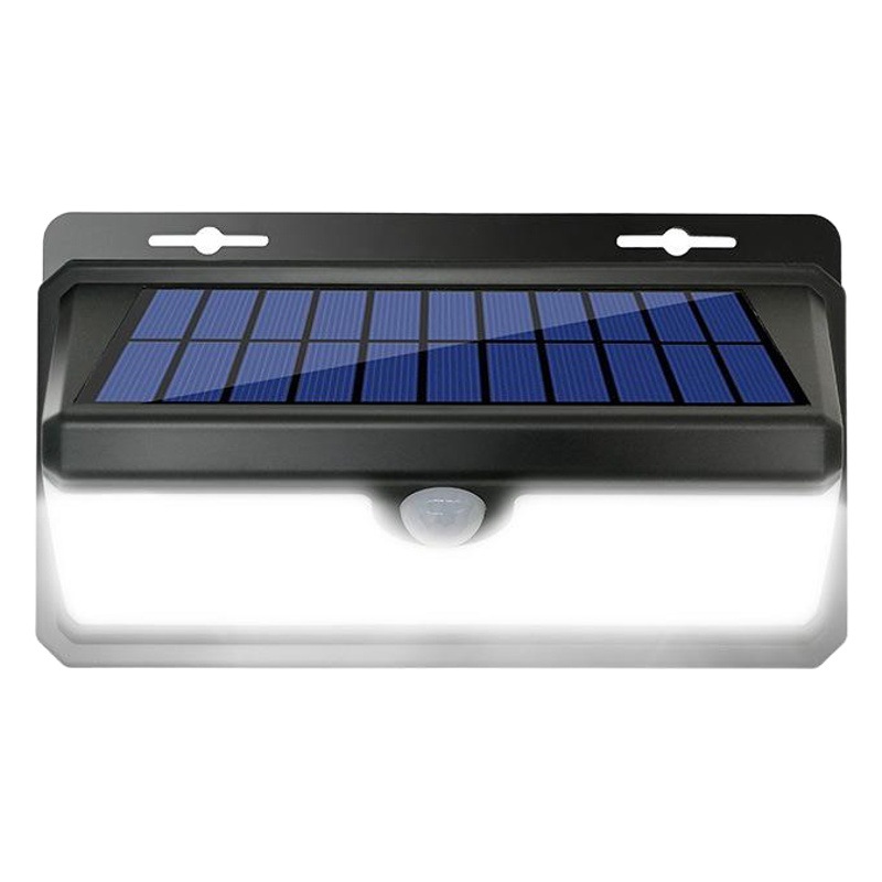 High-Brightness High-Power Three-Sided Light-Emitting 100Led Solar Sensor Light Outdoor Waterproof Garden Fence Wall Light