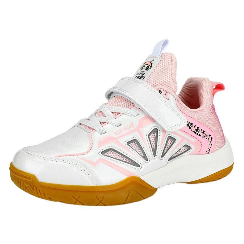 Little Yellow Duck children's badminton shoes boys and girls professional competition training breathable non-slip shock-absorbing students sneaker tide