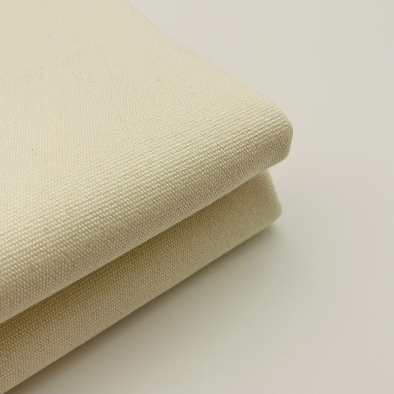 Picture of Wholesale White Plain Cloth 600g Polyester-Cotton Blended Fabric Clothing Shoes and Hats Tie-Dye Tuoran White Cotton Polyester-Cotton Canvas Fabric