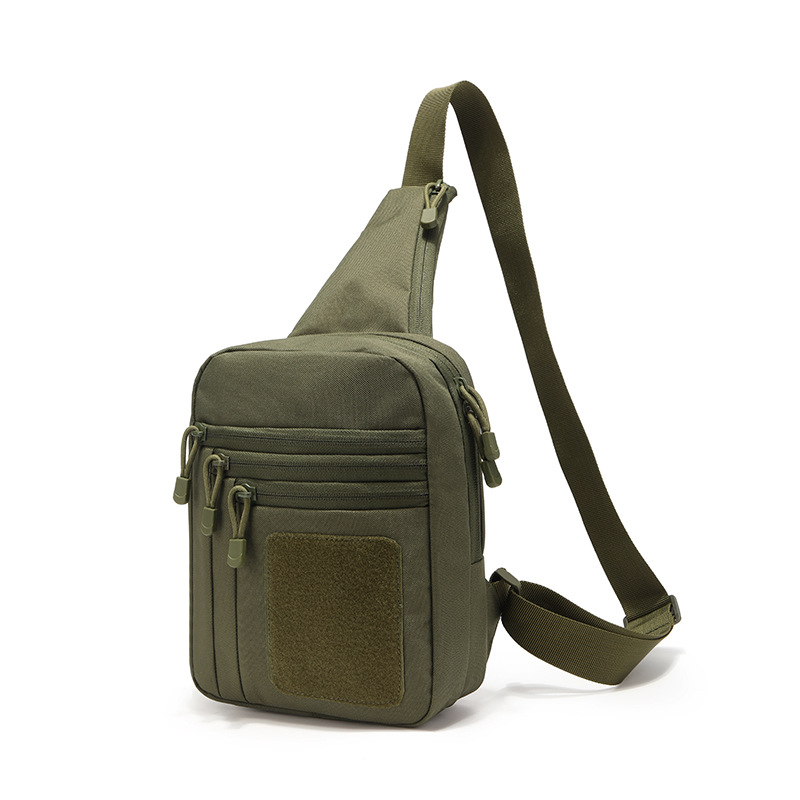 Picture of Outdoor Waterproof Single-Shoulder Chest Bag for Hiking, Sports, Cycling, Mountaineering, Multifunctional Chest Bag, Wind and Rain Resistant