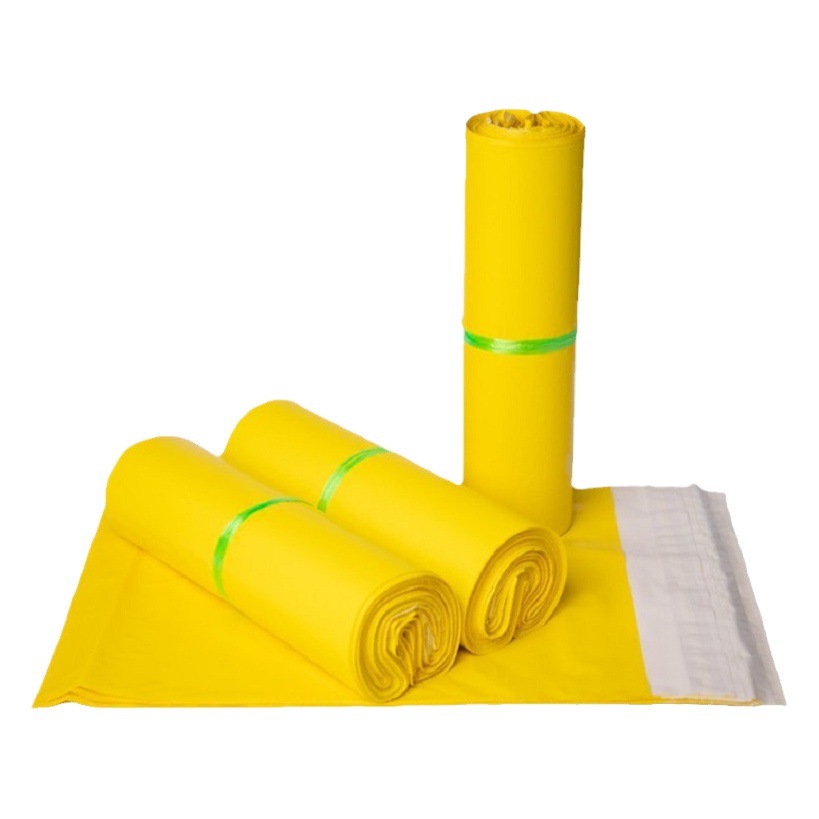 Chuanglijie New Material Yellow Express Bag Thickeneded Express Bag Packaging Bag Wholesale Packaging Bag Colorful Express Bag Wholesale