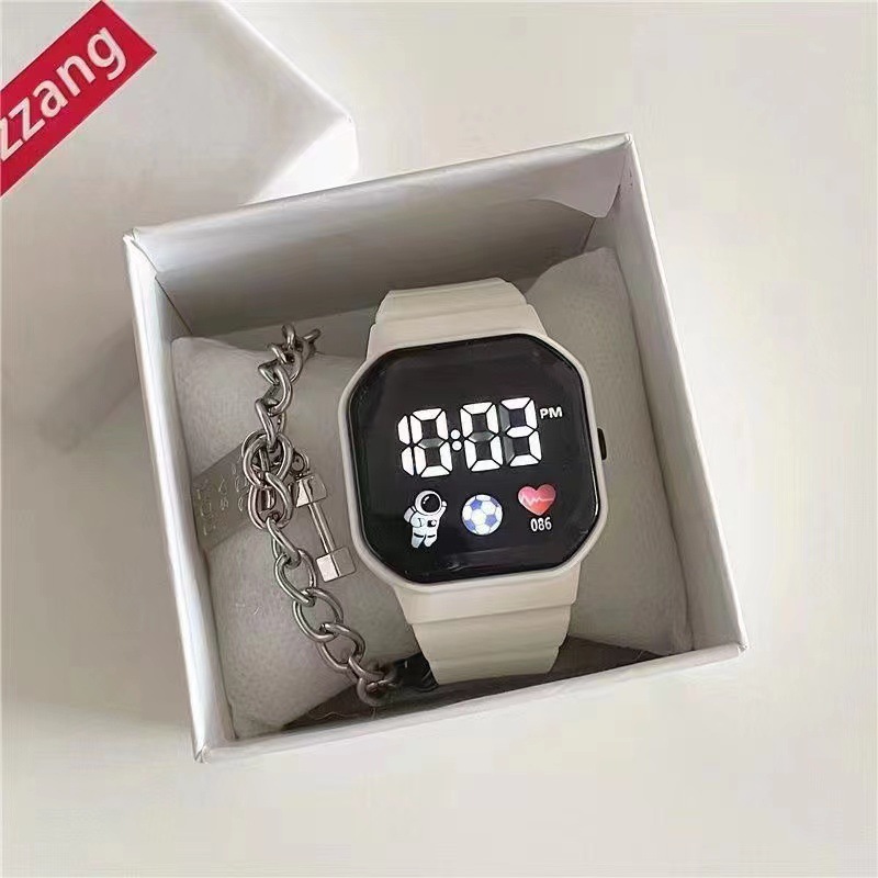 Picture of Science and Technology Watch Ladies ins High Yan Value Student Party Fashion Niche Design Unicorn Spaceman Electronic Watch