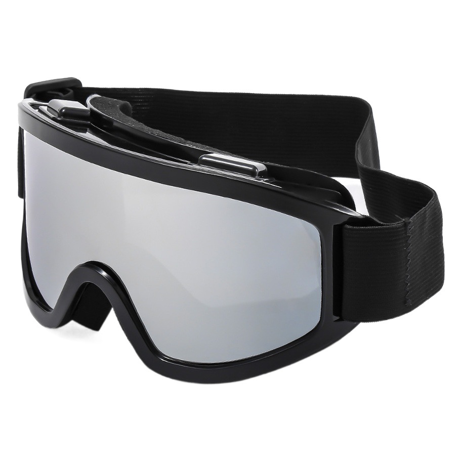 Cross-border new fashion anti-fog mountaineering ski goggles outdoor large frame anti-wind sand colorful eye protection sports glasses 3048