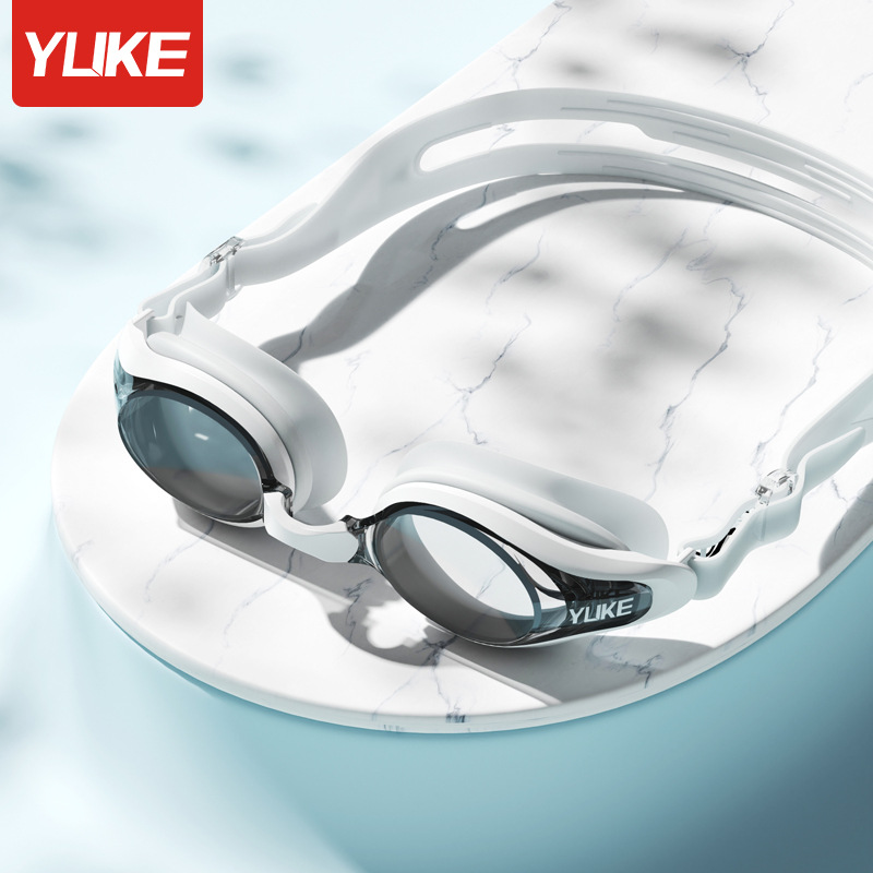 Picture of Swimming goggles women HD waterproof anti-fog myopia Degree Men's professional swimming glasses diving equipment wholesale