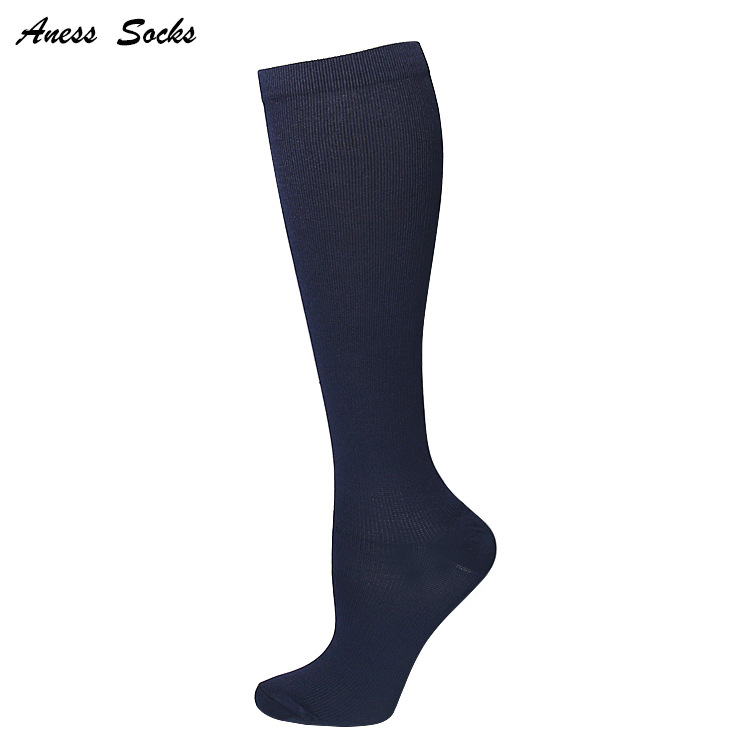Picture of Cross-border pressure socks calf socks women's four seasons imitation nylon flat socks outdoor sports running stovepipe socks elastic socks