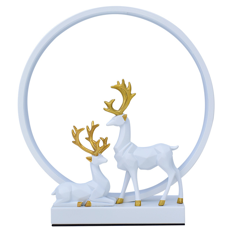 Picture of Internet red gift a deer has you usb desk lamp advanced feeling bedroom bedside lamp warm led night light sleep feeding