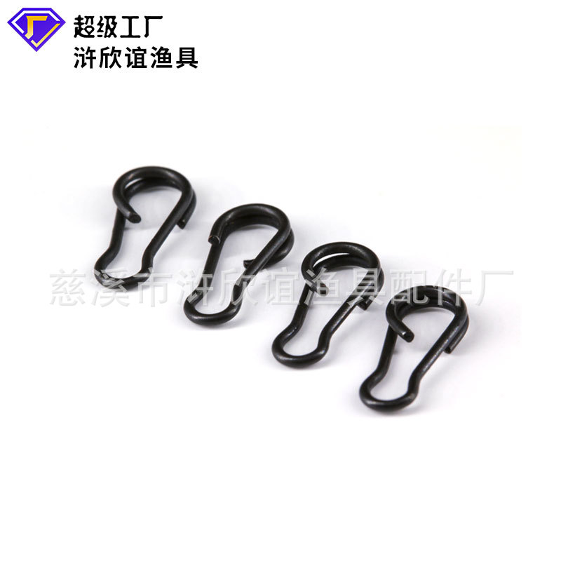 Connector Fishing Supplies Carp Large Pin Library Fishing European Fishing Carp Fishing Matte Black Matte Black Carp Large Pin