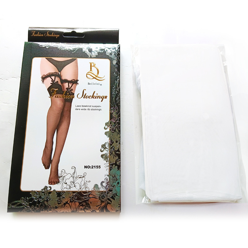Picture of European and American New Beileisi Lace Suspenders Wide Ruffled Stockings Sexy Sexy Stockings 2155