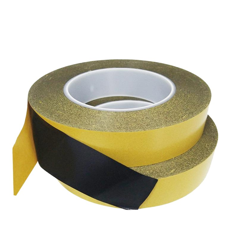 Black PET double-sided tape wholesale high temperature turmeric paper double-sided tape led nameplate fixed pet high viscosity non-residual