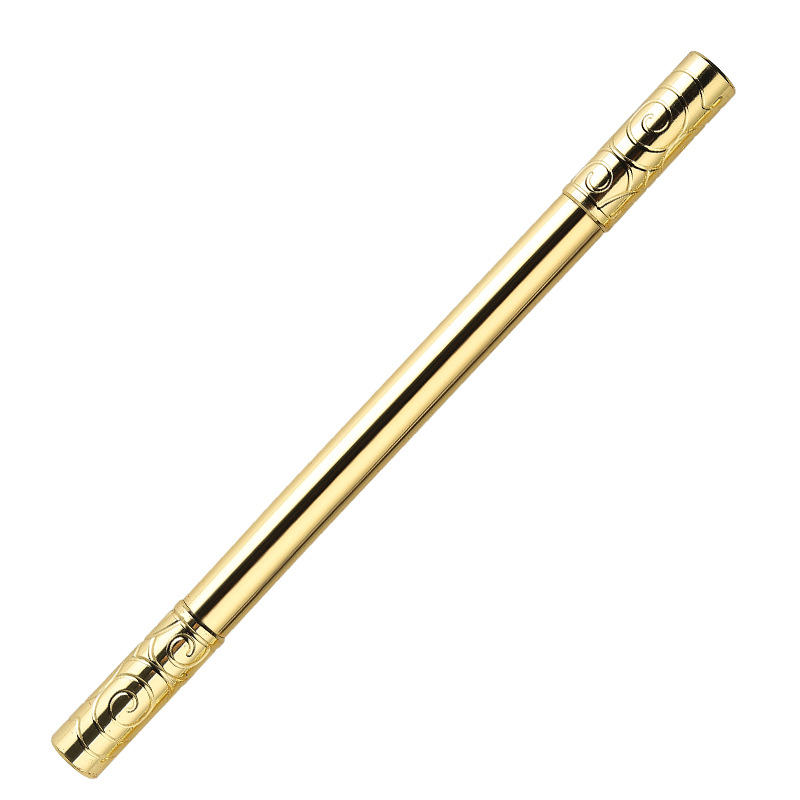 Picture of Creative gold cudgel brass neutral pen gift business advertising sign pen paint magnetic student stationery pen