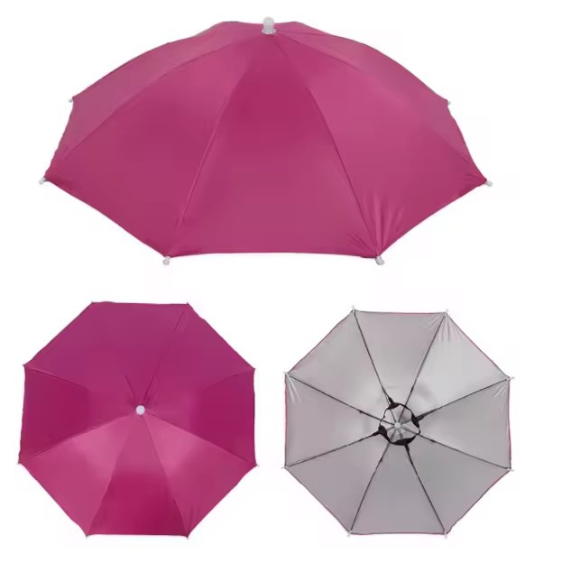 Picture of Sunscreen Hat Umbrella 69 Large Head-Mounted Umbrella Stand Umbrella Hat Rainbow Advertising Umbrella Umbrella Fishing Umbrella Fishing Hat