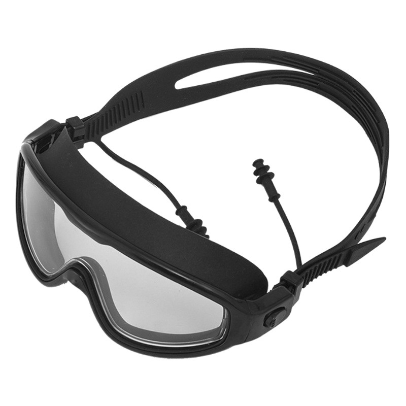 Large Frame Swimming Goggles Set Colorful Electroplated Myopia Swimming Goggles Adult Waterproof Anti-Fog Silicone Swimming Goggles Wholesale