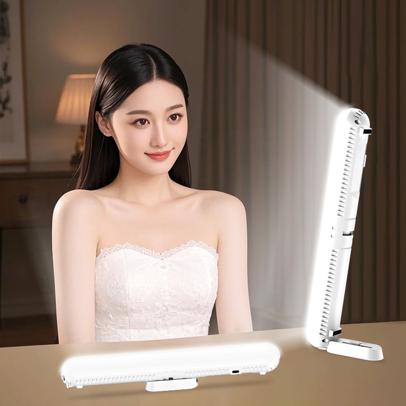 Mobile phone live photography chin fill light outdoor video multifunctional portable handheld strip neck pattern fill light