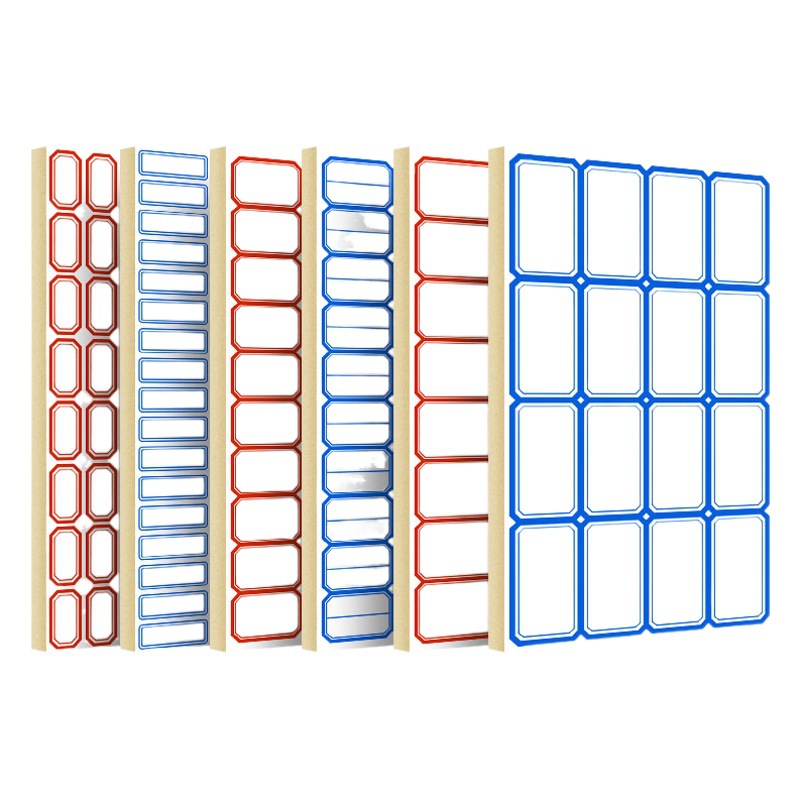 Picture of Office self-adhesive label paper wholesale 68 handwritten label sticker classification Price name sticker mouth paper