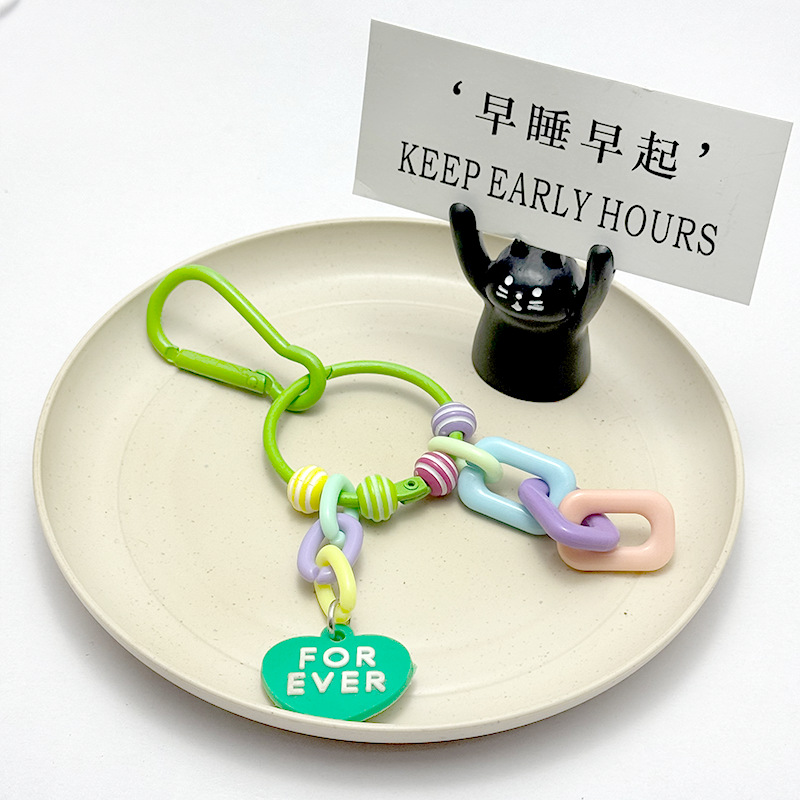 Picture of Keychain Pendant Bag Cartoon Plush Pendant Keychain Cute Small Gift Creative Gift Doll Doll