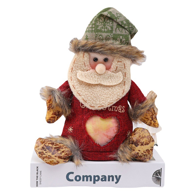 Christmas three-dimensional apple bag doll gift bag Christmas Eve children's candy bag gift Apple packaging box gift box