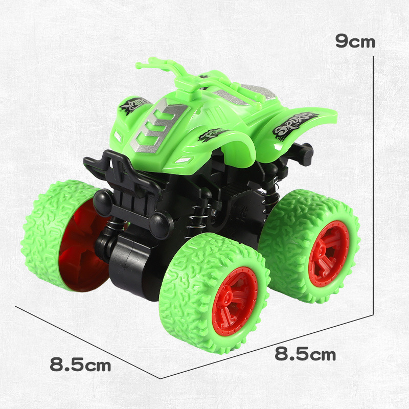 Picture of Off-road inertia pull-back four-wheel drive model boy stunt children's toy car crash car manufacturers wholesale