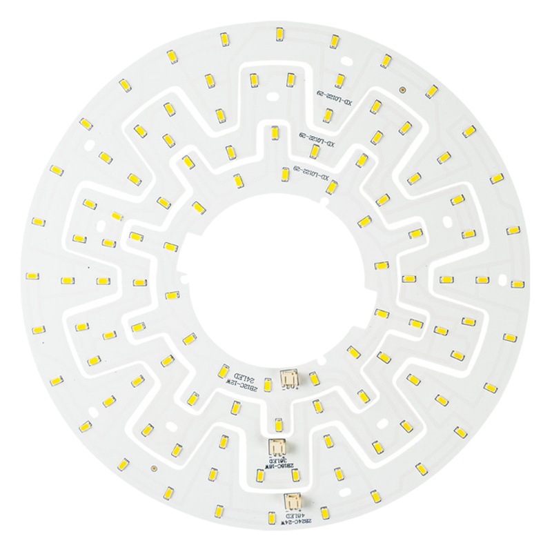 LED Ceiling Lamp Retrofit Circular Light Source Lamp Bead 5730 Wick Gear-shaped Circular Light Source Board