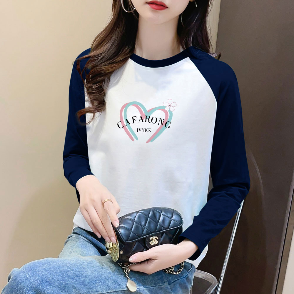 Women's 2024 Shoulder Loose Ice Silk Short Sleeve T-shirt New Summer All-match Thin Letter plus size Half Sleeve Draped