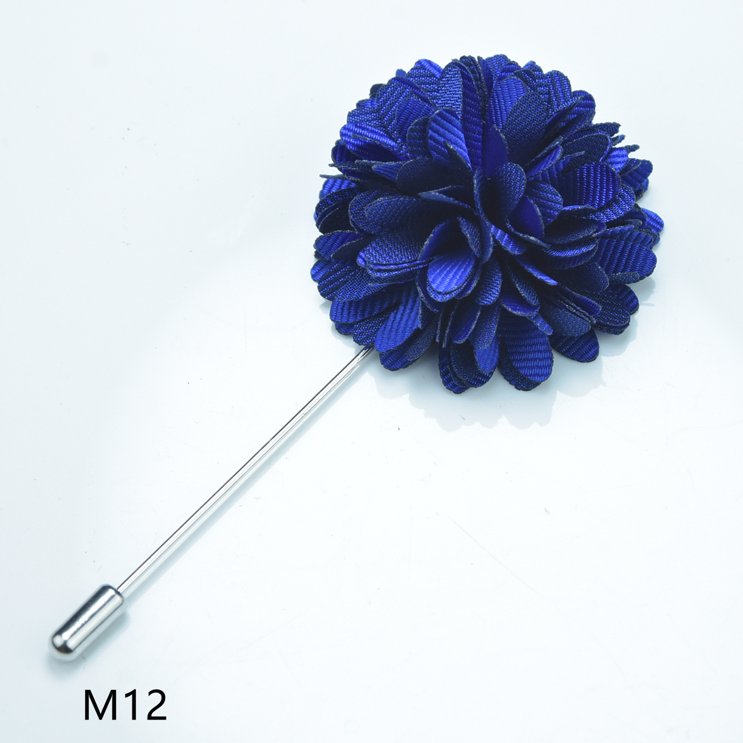 Picture of Brooch Jewelry Handmade Flower Blue Men's Long New High-end Sense Flower Women's Cloth Niche Hand Flower